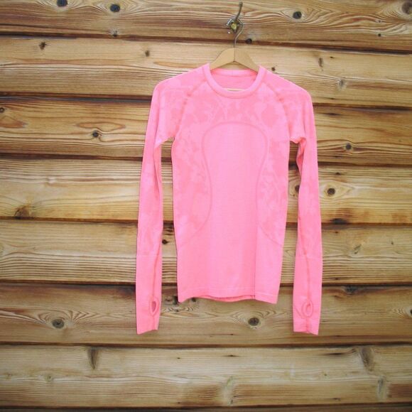 Lululemon Swiftly Tech Long Sleeve Crew Special Edition Top Flash - Picture 4 of 12